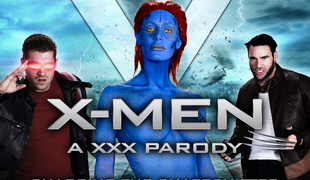 Nicole Aniston & Charles Dera & Xander Corvus in XXX-Men: Shagging the Shapeshifter XXX Parody - Brazzers