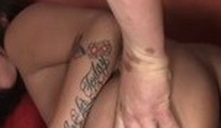 Incredible pornstar Taisa Banx in exotic tiny tits, cumshots adult clip