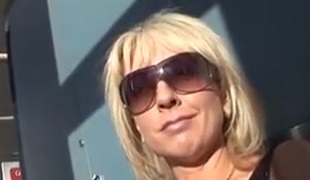Milf Hot blond with a wonderful asshole